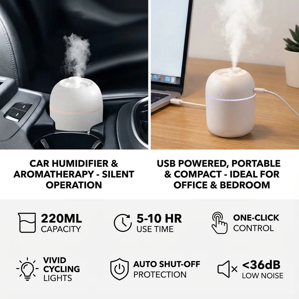 Mini USB Air Humidifier