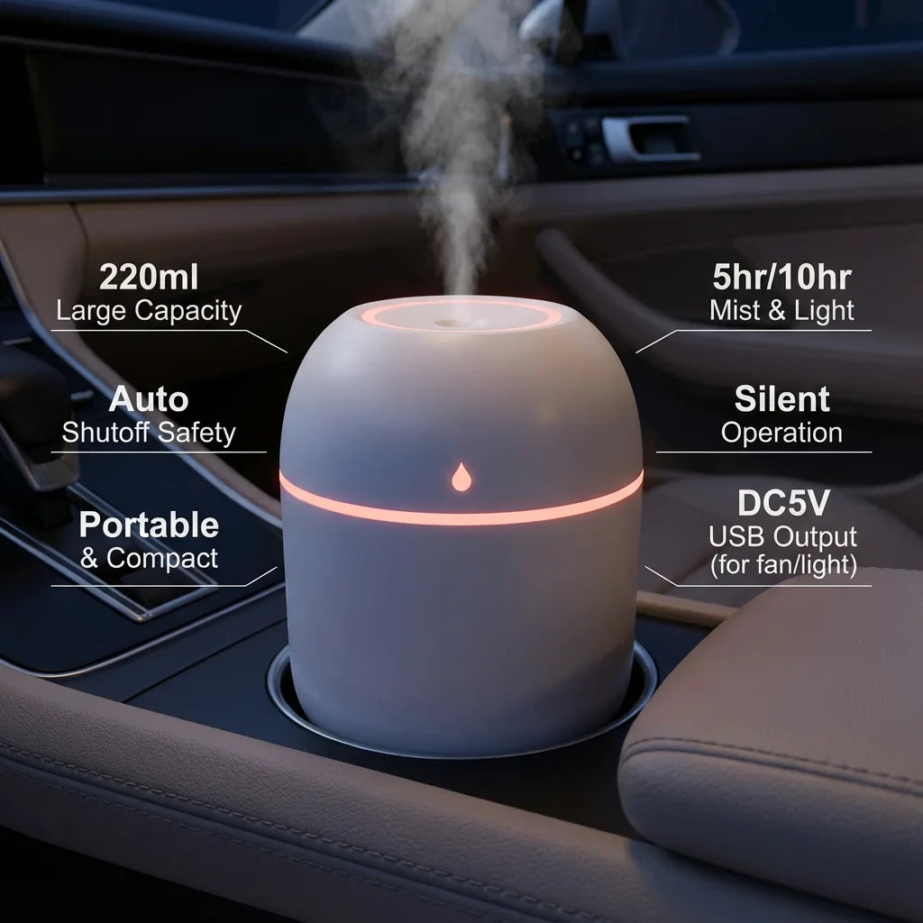Mini USB Air Humidifier